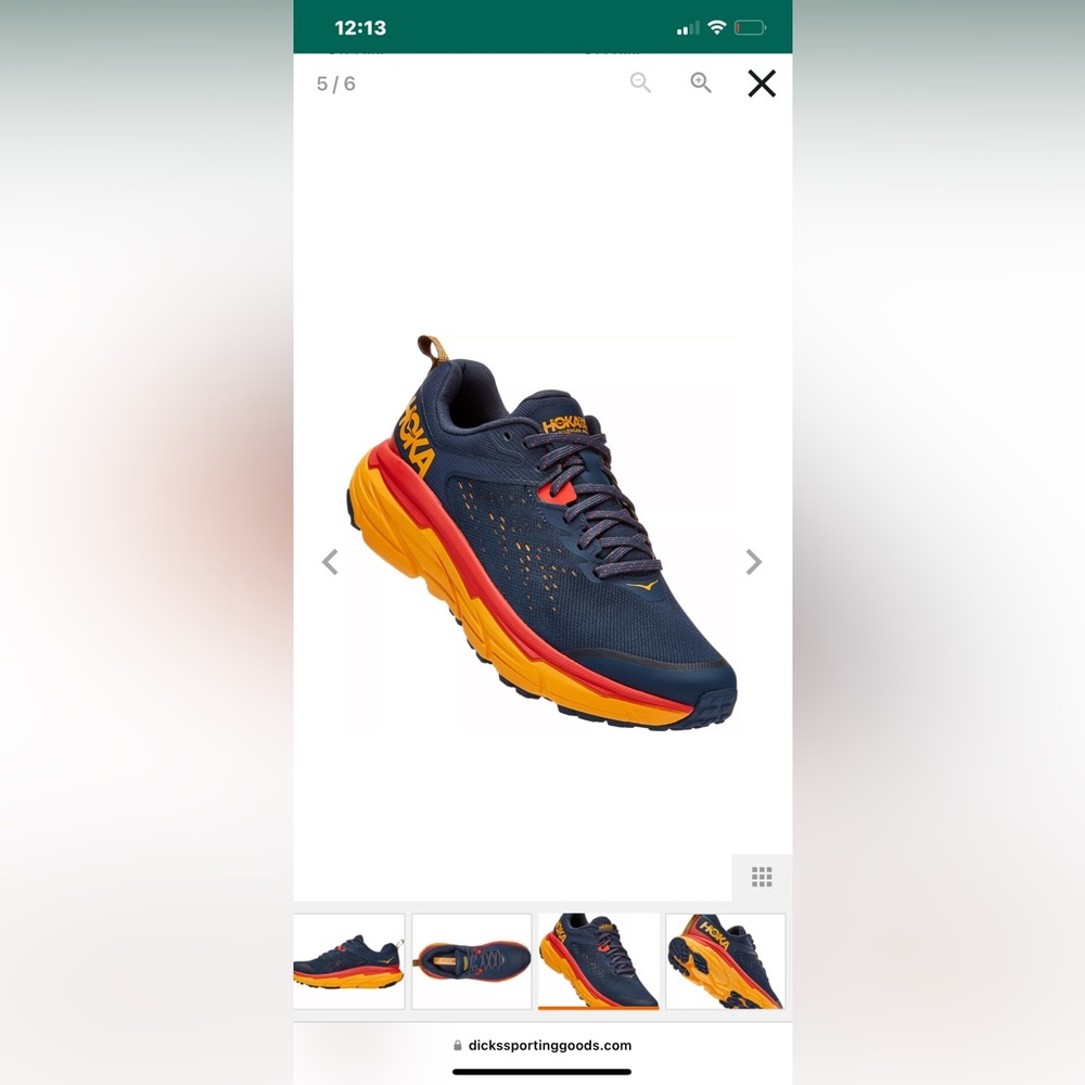 Men’s running shoes